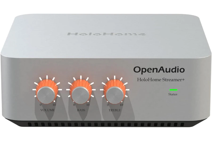 HoloHome Streamer+: Multi-Room Streamer Amplifier | with Qobuz Connect, Airplay2, Spotify Connect, DLNA | HDMI ARC, Optical, RCA, USB - Image 8