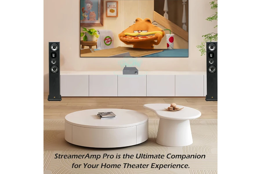 StreamerAmp Pro: Multi-Room Streaming Amplifier | Qobuz Connect, Airplay2, Spotify Connect, DLNA | Mobile APP | Equalizer | Bluetooth Audio, RCA - Image 7