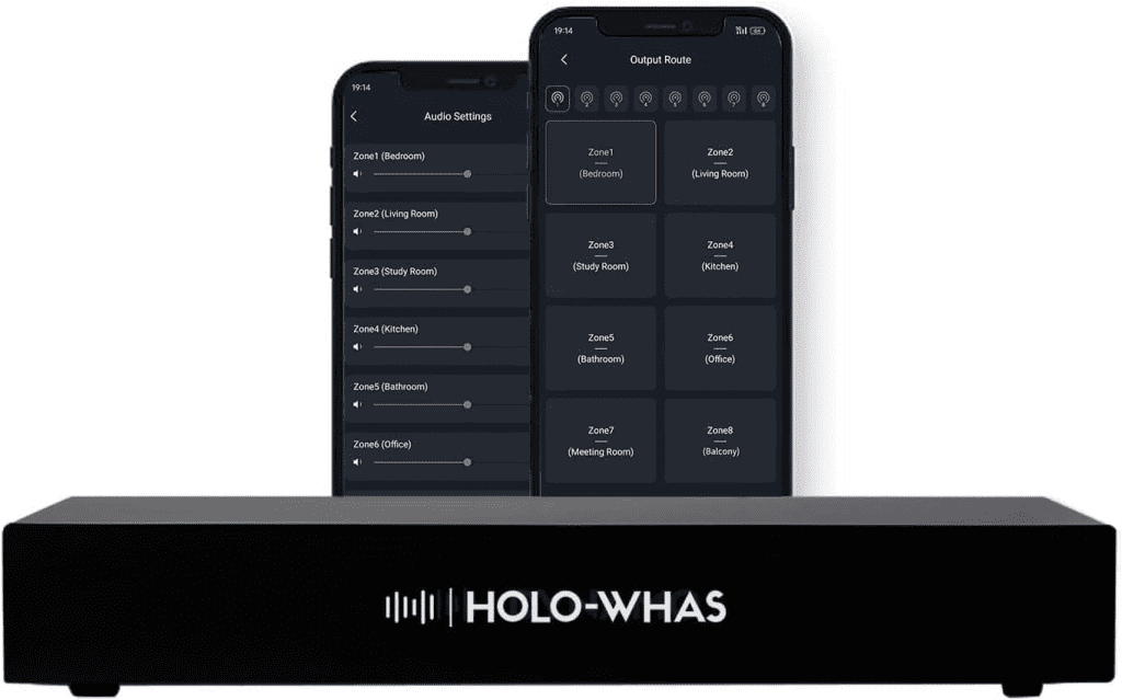 HOLO-WHAS Multi-room Streaming Amplifier