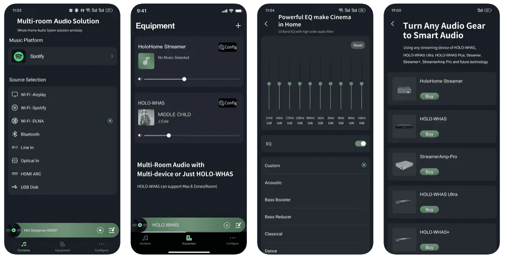 HoloHome APP control