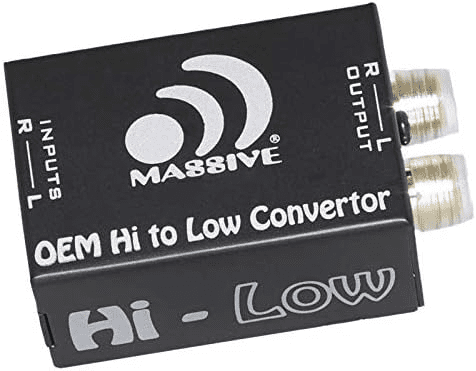 Low Level RCA converter