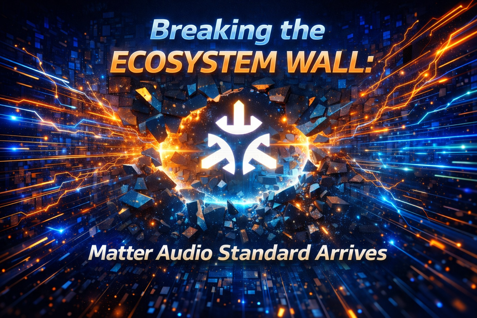 Breaking the Ecosystem Wall: Matter Audio Standard Arrives