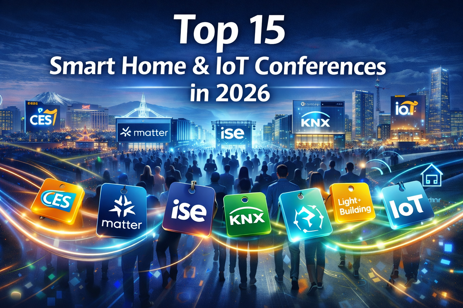 Top 15 Smart Home, IoT, Matter & Building Automation Conferences in 2026