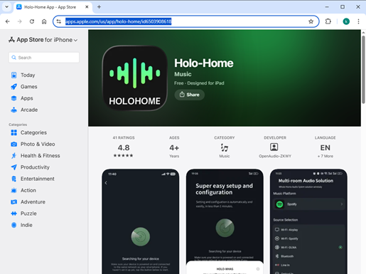 Section 2: Update HoloHome app2