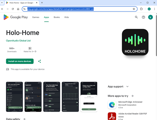 Section 2: Update HoloHome app