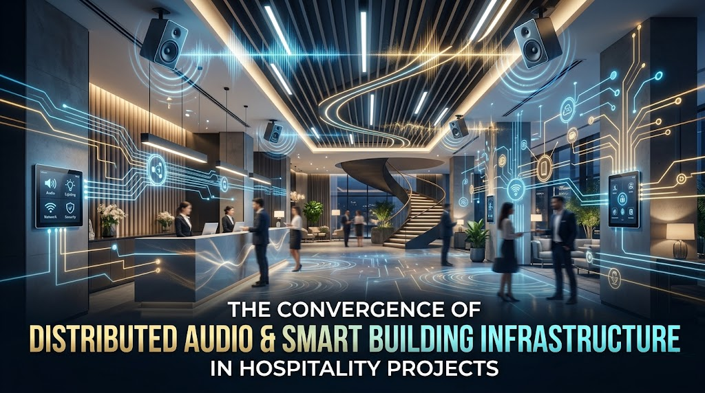 The Convergence of Distributed Audio and Smart Building Infrastructure in Hospitality Projects