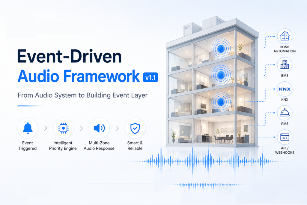 OpenAudio Event-Driven Audio Framework v1.1 From Audio System to Building Event Layer