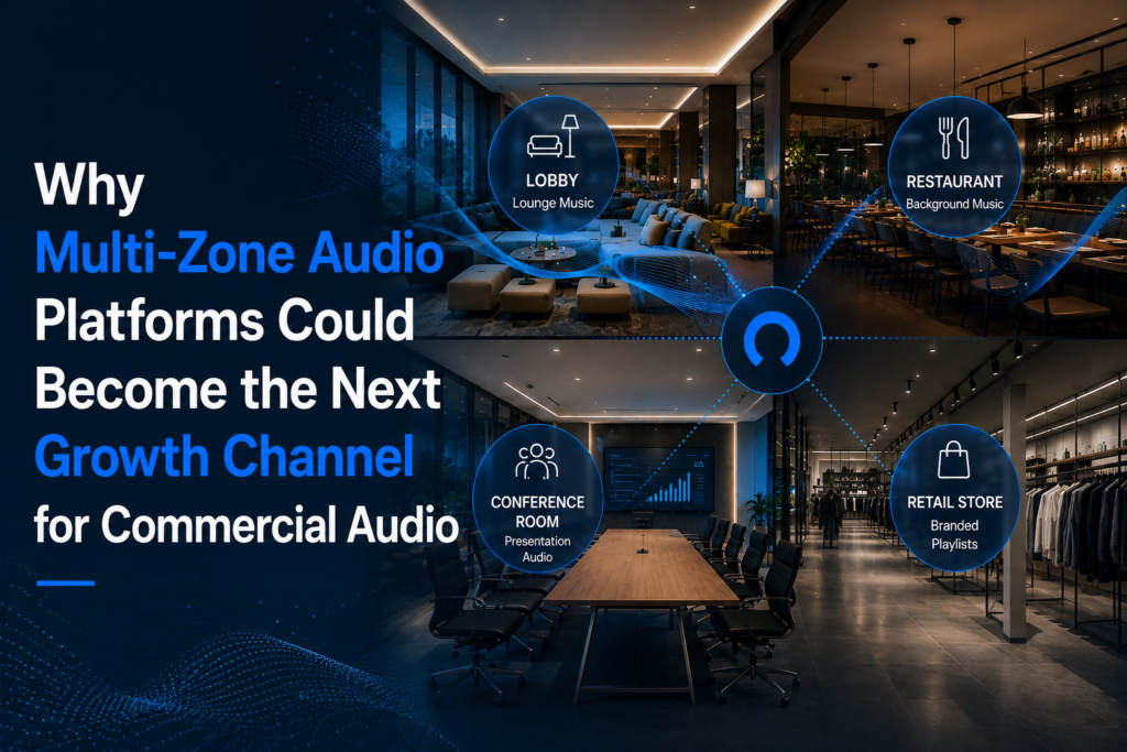 Why Multi-Zone Audio Platforms Could Become the Next Growth Channel for Commercial Audio